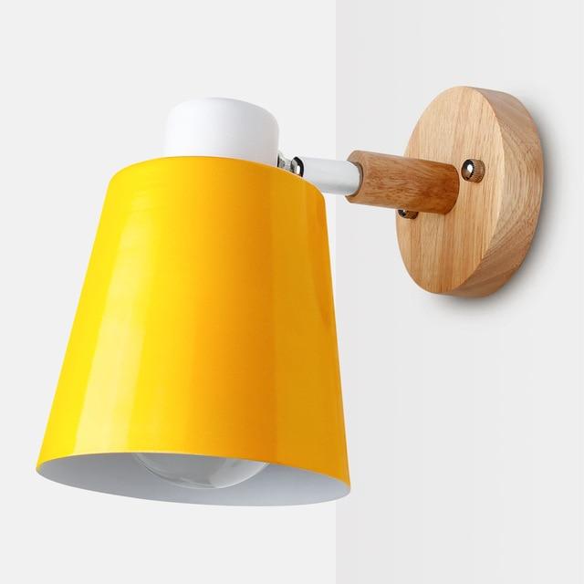Lumio – Scandinavische Wandlamp van IJzer & Hout