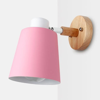 Lumio – Scandinavische Wandlamp van IJzer & Hout