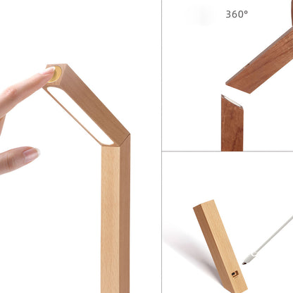 Holo – Touch Tafellamp met LED Lineaire Sfeerverlichting & 360° Verstelbare Kop
