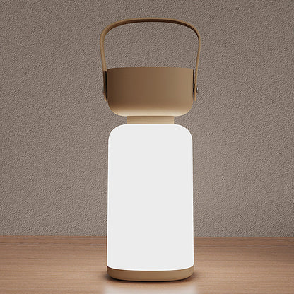 AquaGlow – Waterdichte Draagbare LED Tafellamp in Modern Cilinderontwerp