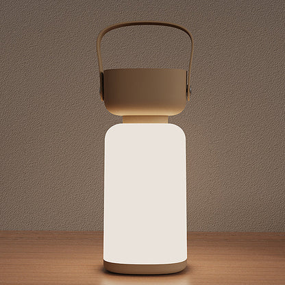 AquaGlow – Waterdichte Draagbare LED Tafellamp in Modern Cilinderontwerp