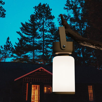 AquaGlow – Waterdichte Draagbare LED Tafellamp in Modern Cilinderontwerp