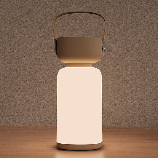 AquaGlow – Waterdichte Draagbare LED Tafellamp in Modern Cilinderontwerp
