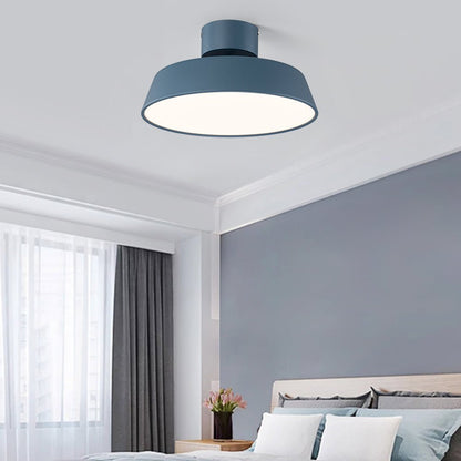 Fjërgge – Scandinavische LED Plafondlamp met Acryl Kap (Groen/Blauw, 3000K Warm Wit)