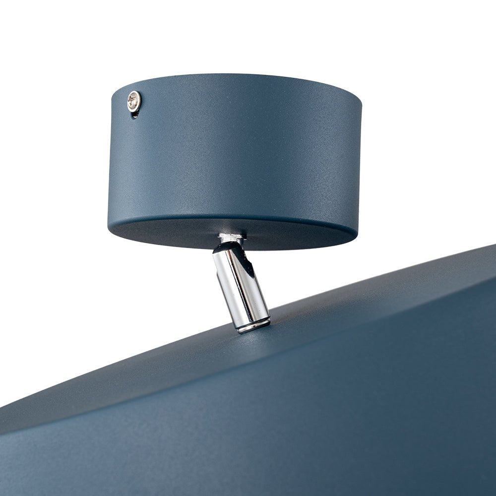 Fjërgge – Scandinavische LED Plafondlamp met Acryl Kap (Groen/Blauw, 3000K Warm Wit)