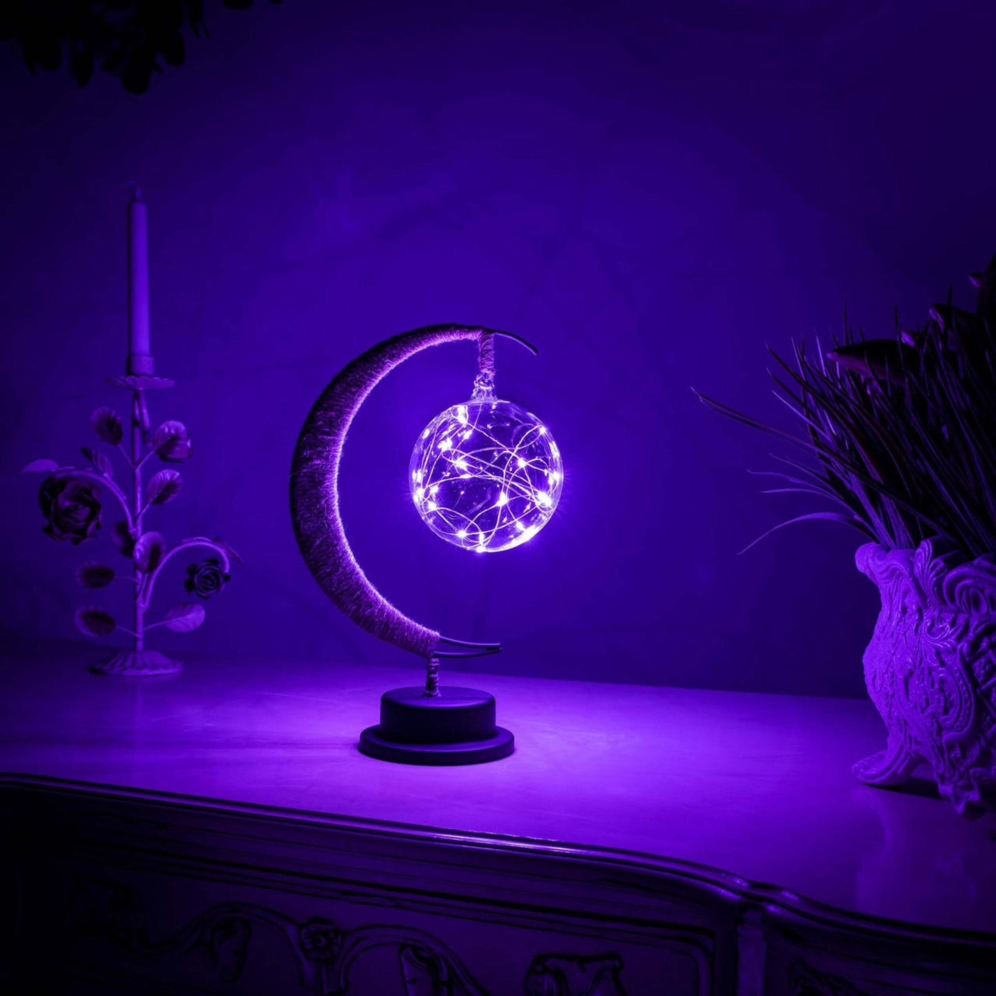 Lunia – Glas LED Tafellamp met Warm Licht