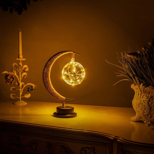 Lunia – Glas LED Tafellamp met Warm Licht